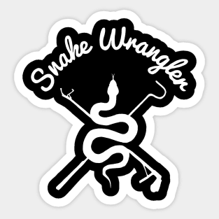 Snake Wrangler Logo Sticker